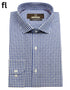 Blue Formal Check Shirt Premium