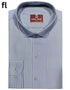 Blue Stripe Formal Shirt Premium