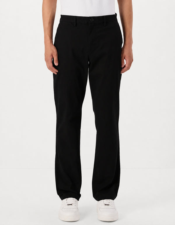 Straight Fit Black Cotton Pant – Imported Stuff