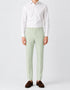 Pastel Green Dress Pant Tropical Premium Stuff