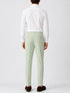 Pastel Green Dress Pant Tropical Premium Stuff
