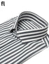 Grey Stripe Formal Shirt Premium