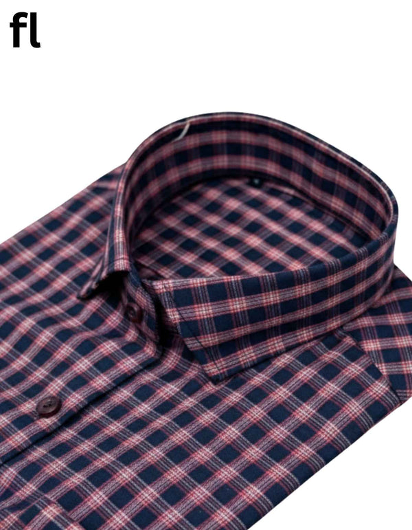 Red Check Formal Shirt Premium