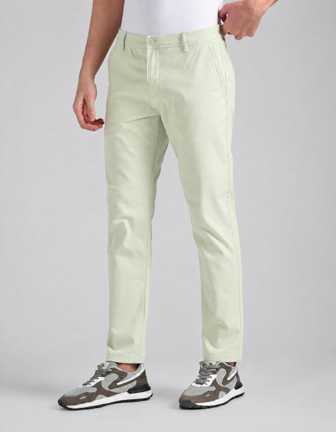 Light Green Cotton Chino Pant Imported Stuff (Sco-tch-So-da)
