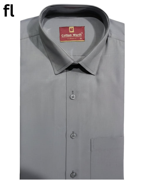 Dark Grey Formal Shirt Premium