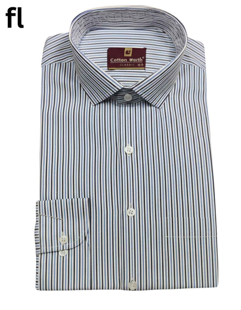 Multi Lining Formal Check Shirt Premium