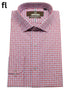 Red Formal Check Shirt Premium