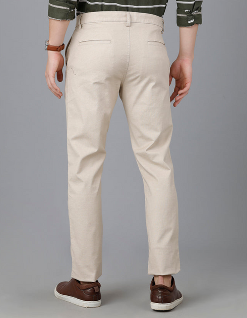 Fawn Cotton Pant Imported Stuff Smart Fit
